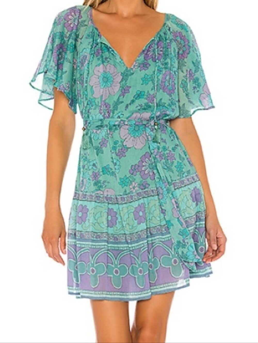NWOT Spell Buttercup Mini Dress